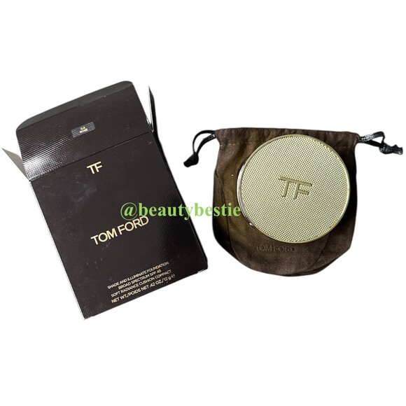 NIB Tom Ford Shade and Illuminate Foundation SPF 45 Cushion Compact 0.4 Rose - Picture 1 of 7
